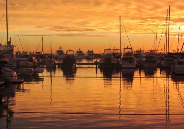 Hillarys at night